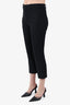 Chloe Black Cropped Trousers Size 36