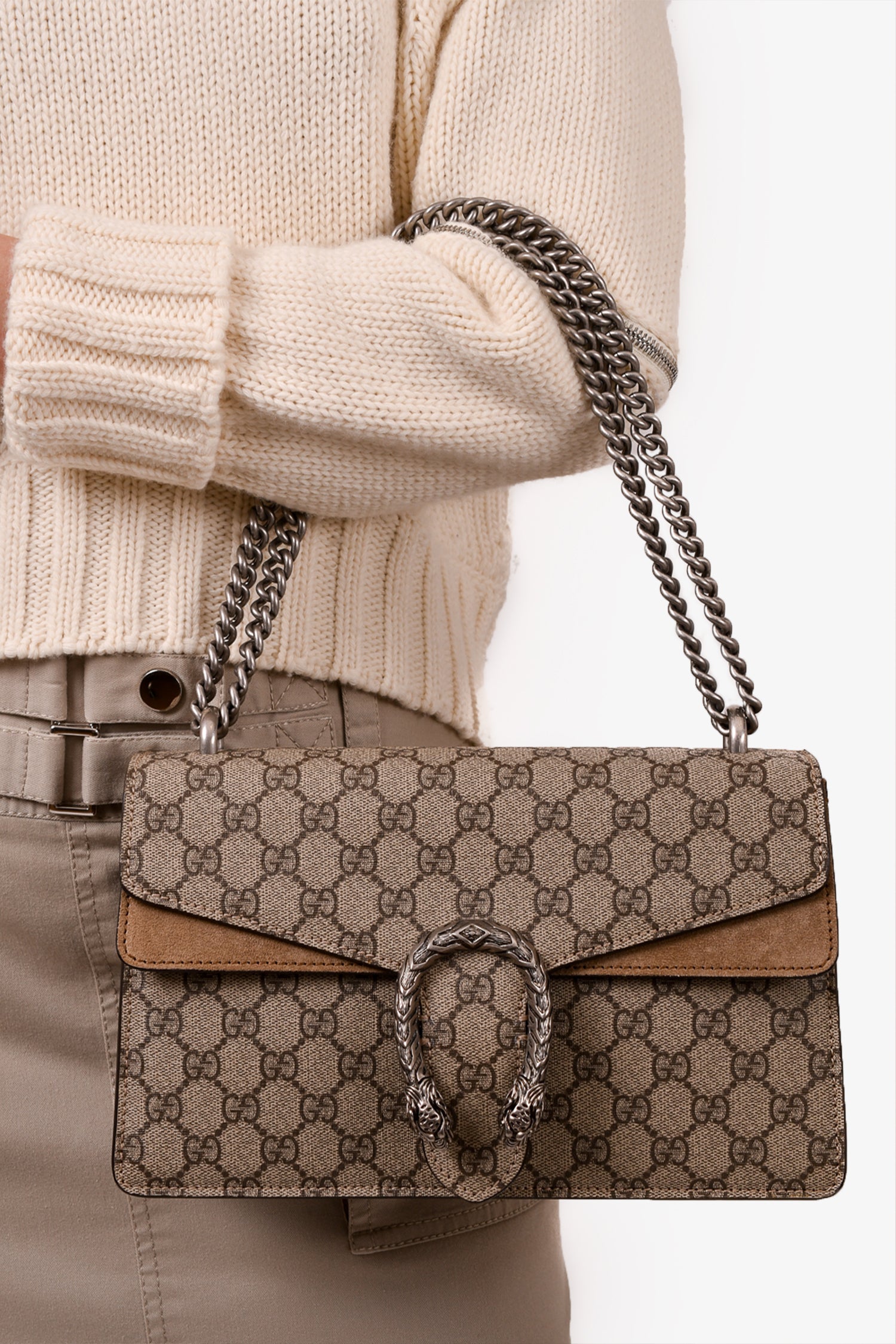 Gucci 'GG' Supreme Small Dionysus Shoulder Bag – Mine Yours