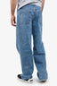 Dries Van Noten Blue Denim Wide Leg Jeans Size 31