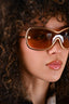Chanel Bronze Shield 4031 Sunglasses