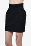 Alexandre Vaulthier Black Wool Mini Skirt size 38