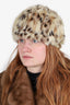 Vintage Lynx Fur Hat size 22"