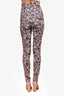Isabel Marant Purple Floral High Waisted Pants Size 25