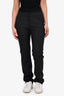 Burberry London Dark Grey Wool Trousers Size US 10