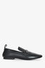 Hiraeth Black Leather Studded Loafers Size 8