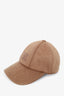Max Mara Tan Virgin Wool 'Nella' Baseball Hat Size 58