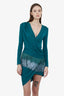 Just Cavalli Blue Frigne Dress Size XS