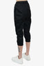 Prada Black Re-Nylon Gabardine Pants Size Small