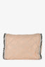 Stella McCartney 2015 Blush Faux Suede Leather Quilted Falabella Crossbody