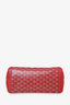 Goyard Red Goyardine Canvas/Leather Artois Tote Bag PM
