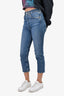 Agolde Blue Denim Straight Legged Jeans Size 23