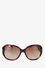 Chloe Brown Frame Rounded Sunglasses