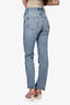 Agolde Blue Medium Wash Denim Straight Leg Jeans Size 25