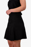 Theory Black A-Line Mini Skirt Size S