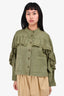 The Great Green Eyelet Detail Jacket Size 2
