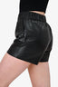Anine Bing Faux Leather 'Sofia' Shorts Size XS