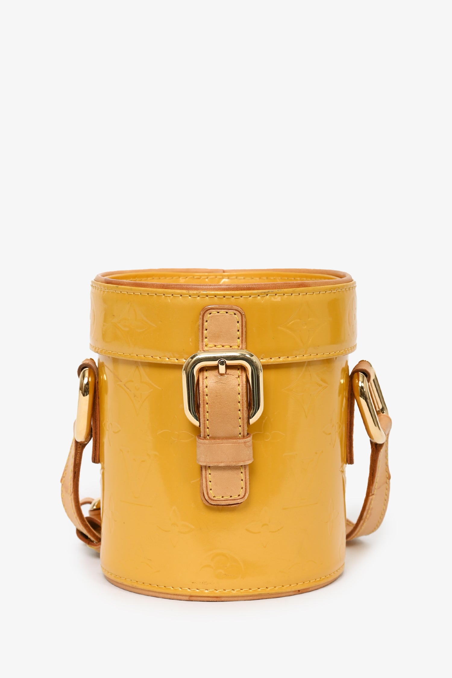 Louis Vuitton ヴェルニ　ボストン イエロー LOUIS VUITTON ルイヴィトン トートバッグ モノグラムヴェルニ