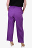 Issey Miyake Homme Plisse Purple Pleated Trousers Size 2 Mens