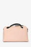 Fendi Pink/Black Leather Medium 'By The Way' Bag with Strap
