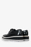 Prada Black Leather Platform Oxford Size 38