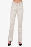 Jacquemus Off White Wash Denim Jeans Size 26
