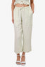 Faithfull The Brand Green Linen Top + Pants Set Size 4