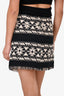 Isabel Marant Etoile Black/White Aztec Skirt Size 36
