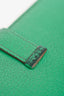 Hermes 2015 Green Chevre Mysore Bearn Long Wallet