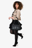 Chanel 2013/14 Black Caviar Glazed Leather Crave Single Flap Bag