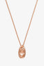 Hermes 18K Rose Gold Small Farandole Pendant Necklace