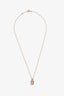 Hermes 18K Rose Gold Small Farandole Pendant Necklace