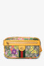 Gucci Monogram Yellow/Floral Ophidia GG Belt Bag