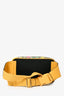Gucci Monogram Yellow/Floral Ophidia GG Belt Bag