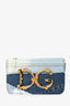 Dolce & Gabbana DG Girls Denim Patchwork Shoulder Bag