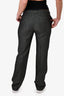 Etro Brown Metallic Tweed Trousers Size 46