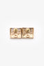 Pre-loved Chanel™ 2023 Black/Gold Tone CC Square Earrings