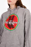 J.W. Anderson Grey Coke Boots Pullover Hoodie Size S