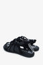 Ann Demeulemeester Black Rope Strap Flat Sandals size 38