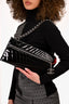 Chanel 2008/09 Black Patent Kaleidoscope Chain Shoulder Bag