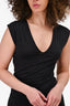 Frame Black V-Neck Long Maxi Dress Size XS