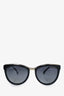 Pre-Loved Chanel™ Black Frame Gold Chain Detail Sunglasses