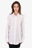 Jil Sander White Poplin Button-Down Shirt Size 42