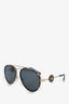 Versace Gold Frame Medusa VE2232 Pilot Sunglasses