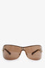 Gucci Bronze Shield Sunglasses