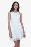 Sandro White Lace Sleeveless Mini Dress Size 3