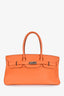 Hermés 2009 Orange Clemence Leather JPG Birkin 42