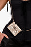 Pre-Loved Chanel™ 2021 Gold Lambskin 19 Coin Pouch On Chain