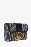 Christian Dior 2019 Navy Oblique Montaigne 30 Box Bag