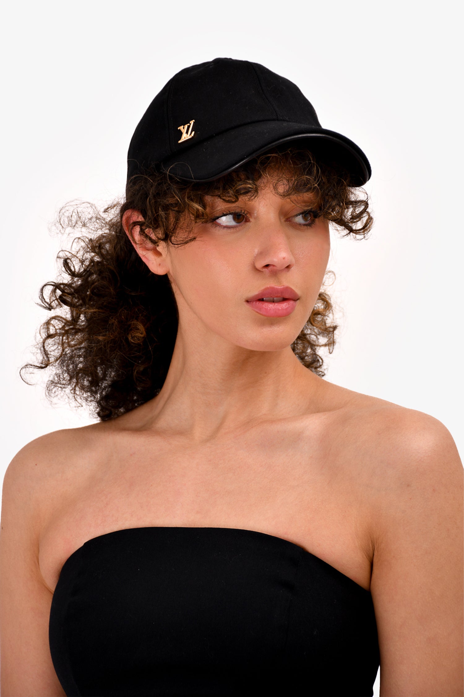 Louis Vuitton Black/Gold Logo 