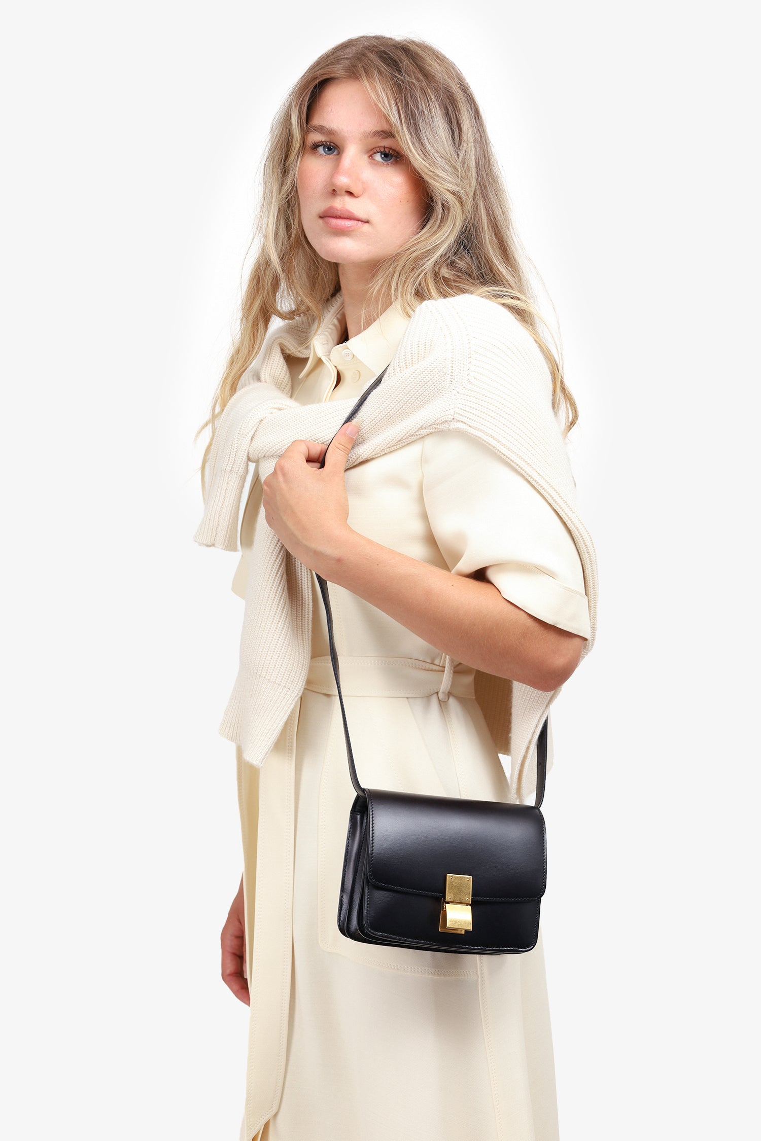 Celine Black Leather Small Box Bag – Mine & Yours